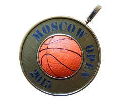 Медаль по баскетболу 